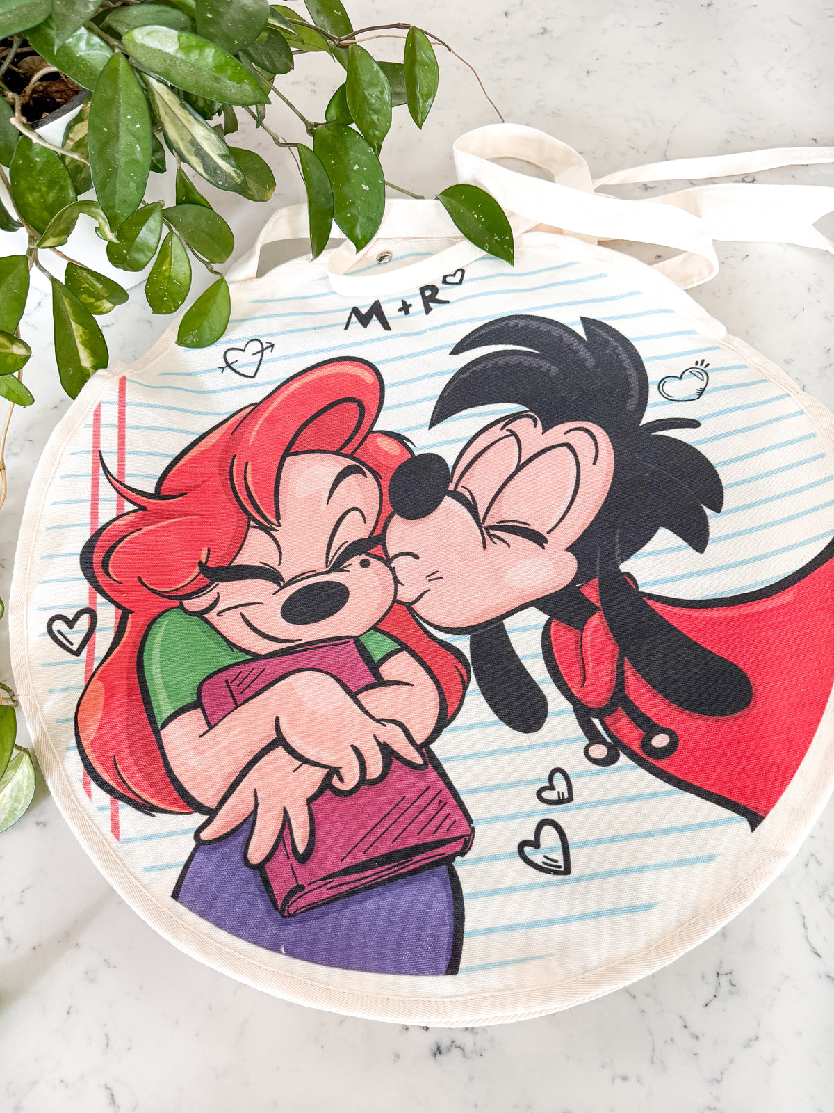 Max and Roxy Love Notes Oversized Tote Bag