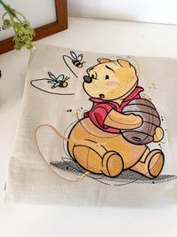 Pooh’s Honey Pot Adult Embroidered Sweatshirt and T-Shirt