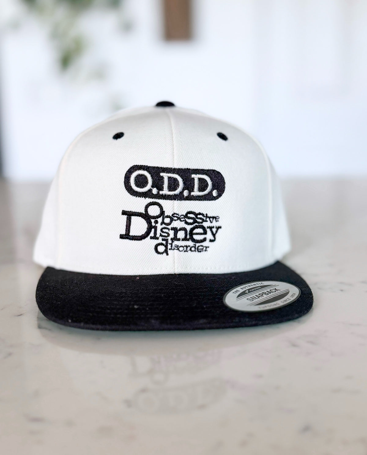ODD Obsessive Disney Disorder Embroidered Hat