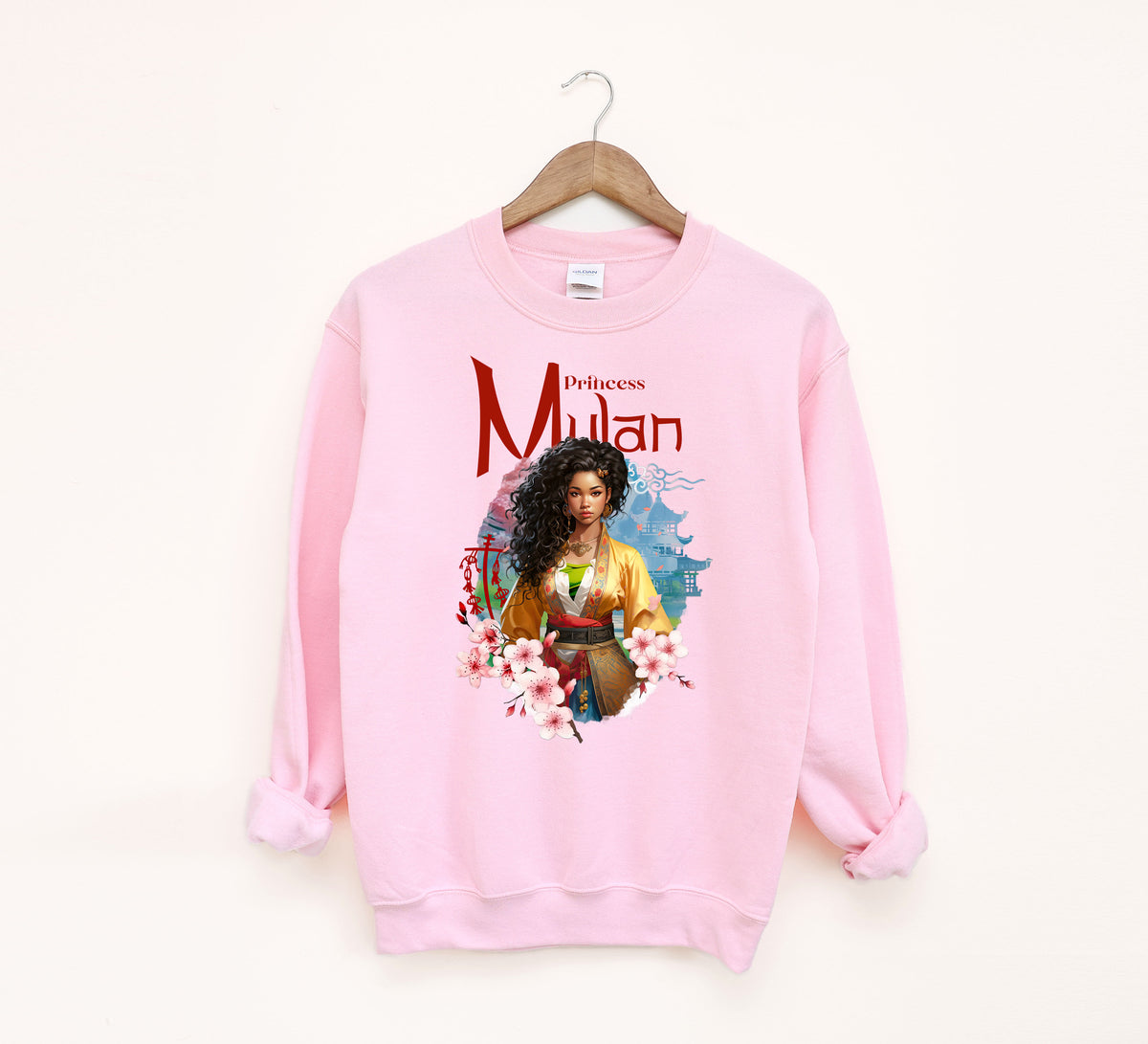 Mulan The Warrior Princess -  Adult Sweatshirt