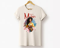 Mulan The Warrior Princess -  Adult T-Shirt