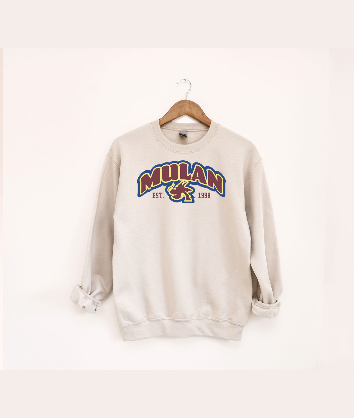 Mulan Collegiate Adult Sweatshirt