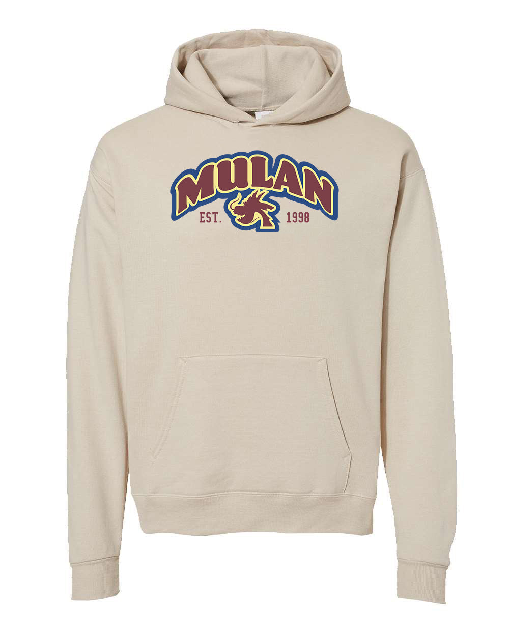 Mulan Colligate Adult Hoodie