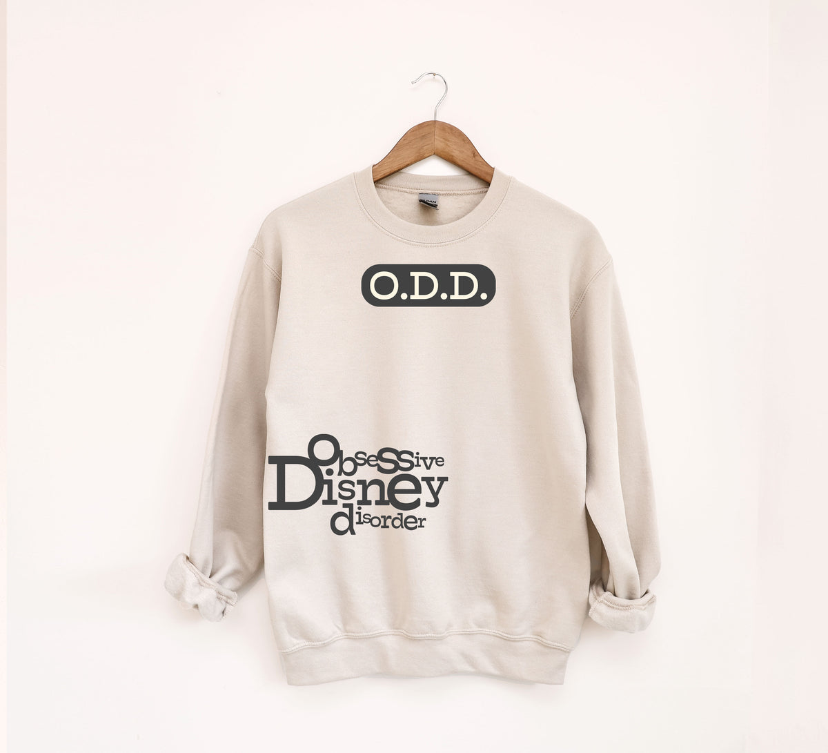 ODD Obsessive Disney Disorder Adult Sweatshirt