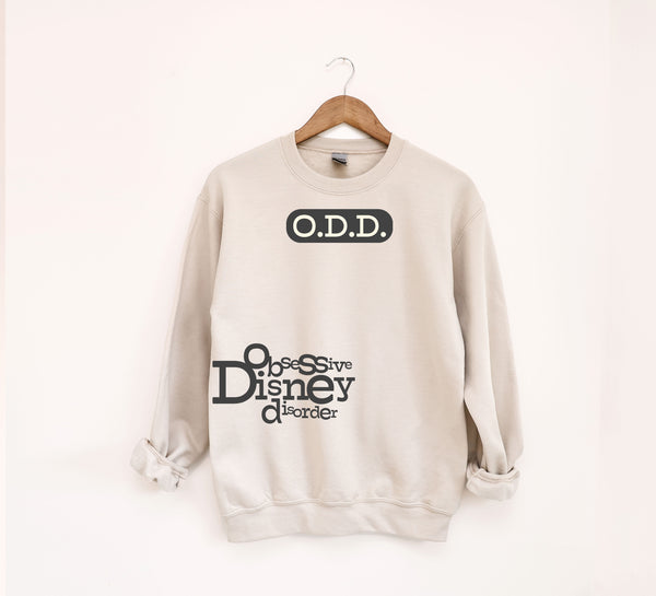 ODD Obsessive Disney Disorder Adult Sweatshirt