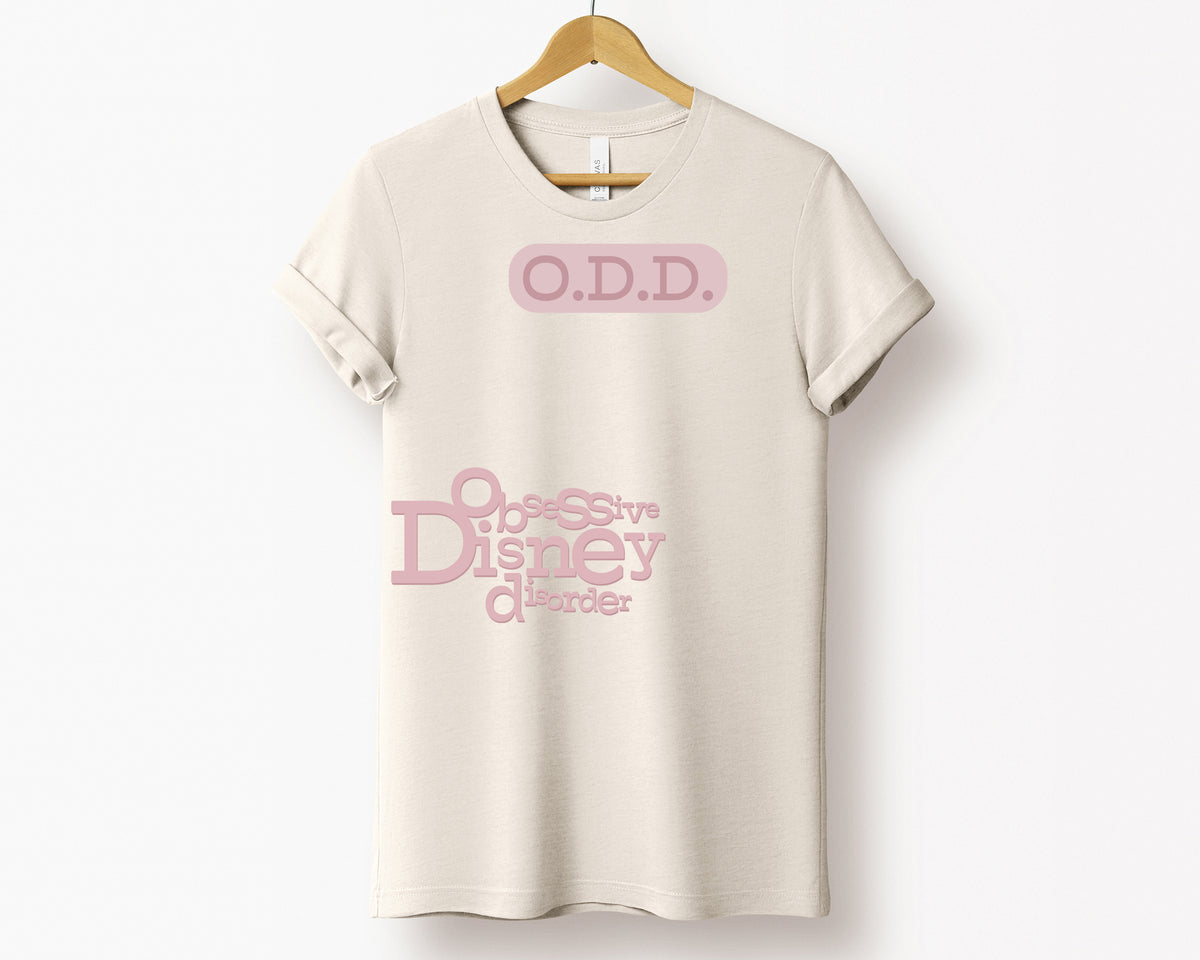 ODD Obsessive Disney Disorder Adult T-Shirt