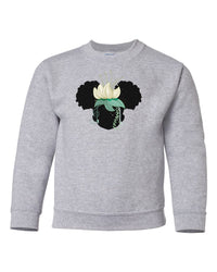 Pixi and Cass Princess Tiana Youth Sweatshirt