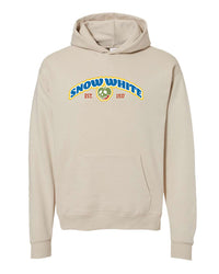 Snow White Colligate Adult Hoodie