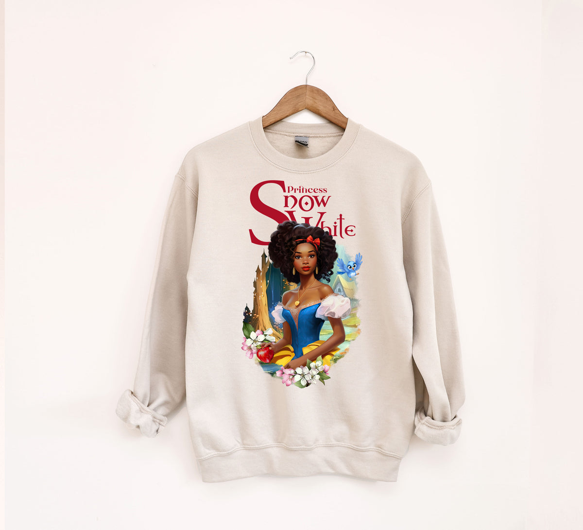 Snow White The Apple Princess -  Adult Sweatshirt