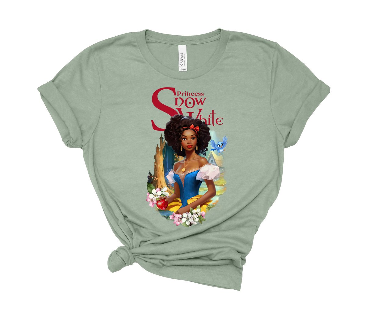 Snow White The Princess of the Forest -  Adult T-Shirt