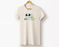 Pixi and Cass Princess Tiana Matcha and Cups Adult T-Shirt