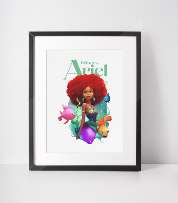 Ariel Fine Art Print