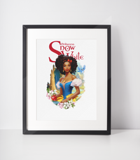 Snow White Fine Art Print